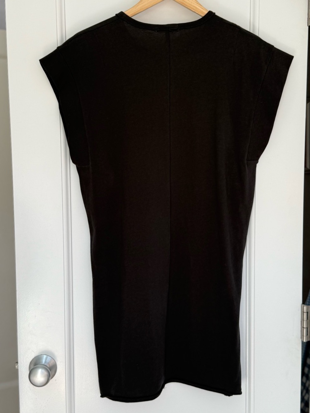 Rag & Bone Black T-Shirt dress Summer Size Small NWT - Picture 4 of 6